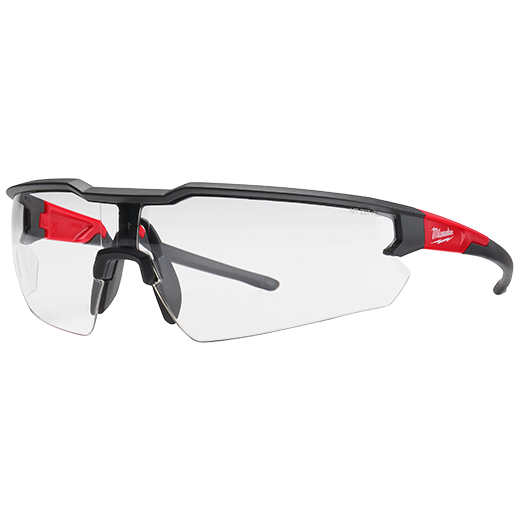 Milwaukee Safety Glasses - Anti-Scratch Lenses - Clear