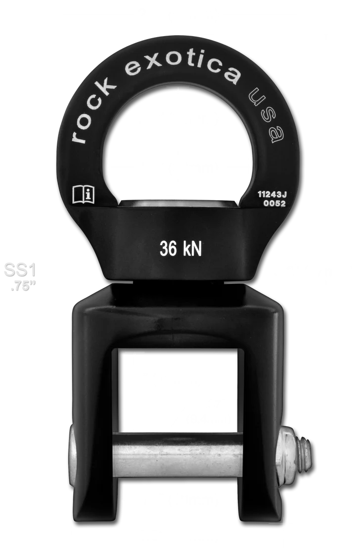 Rock Exotica Rotator Shackle Swivel .75in